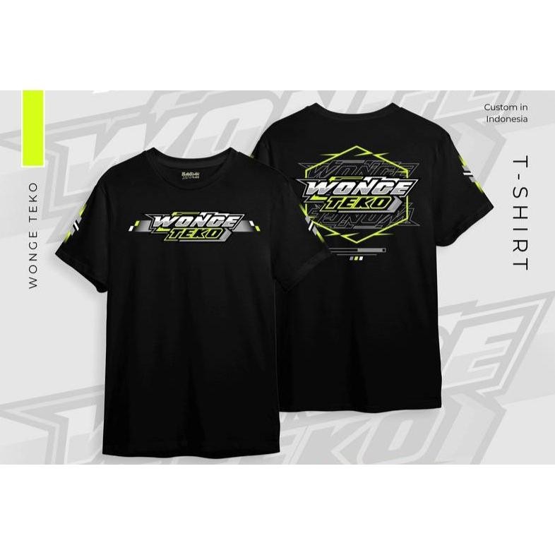 Promo Kaos Wonge Teko Kaos Kata