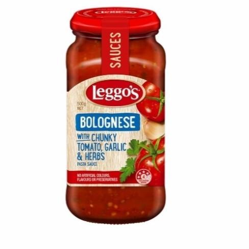 

Saus/Bumbu Spageti/Spaghetti Bolognese Tomat Leggos Australia 500gr JM23