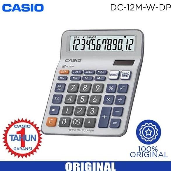 

uj-53 CASIO Calculator DC-12M Berkualitas