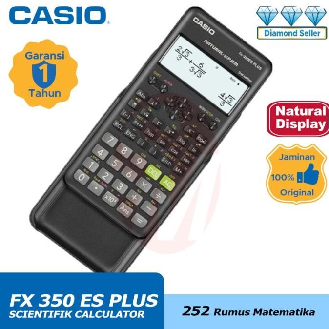 

et-98 Kalkulator Casio FX 350 ES Plus Terlaris
