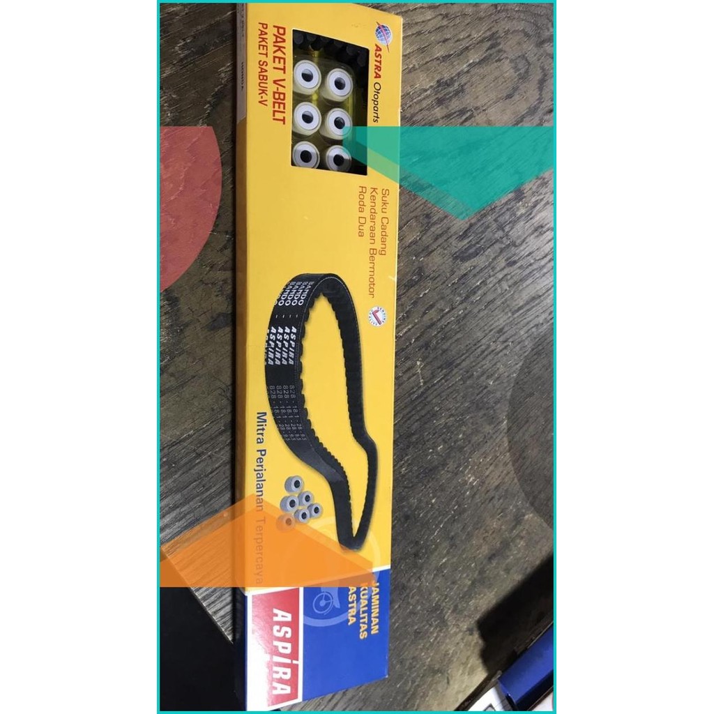 V-Belt Set Honda Injeksi / FI Beat FI ESP 2017 / Beat Pop ESP Origina