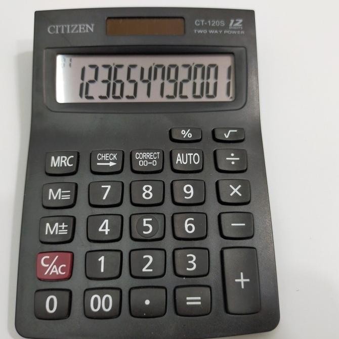 

Am67 kalkulator citizen CT 120S Original