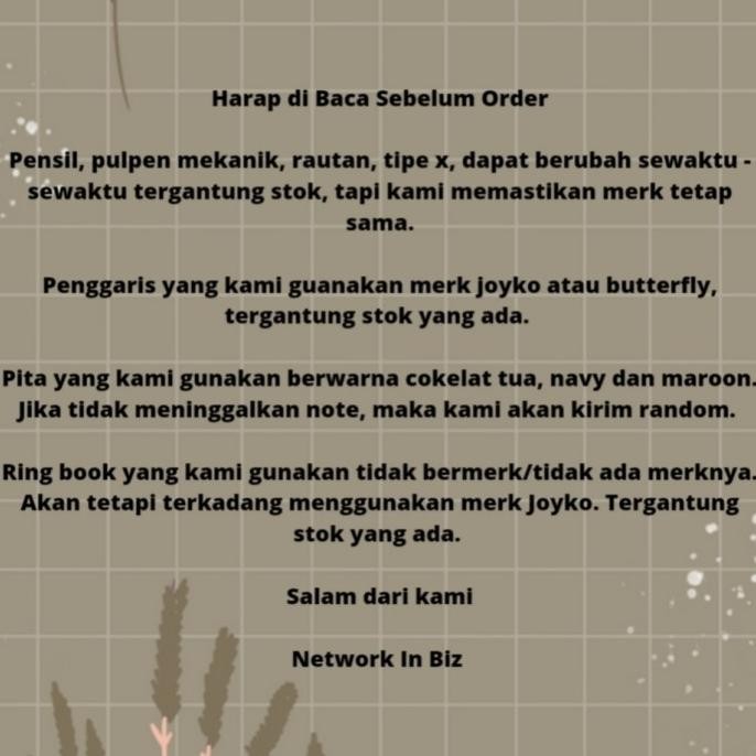 

Oz67 Paket Eko ATK | Paket Alat Tulis Sekolah | Set Alat Tulis Terlaris