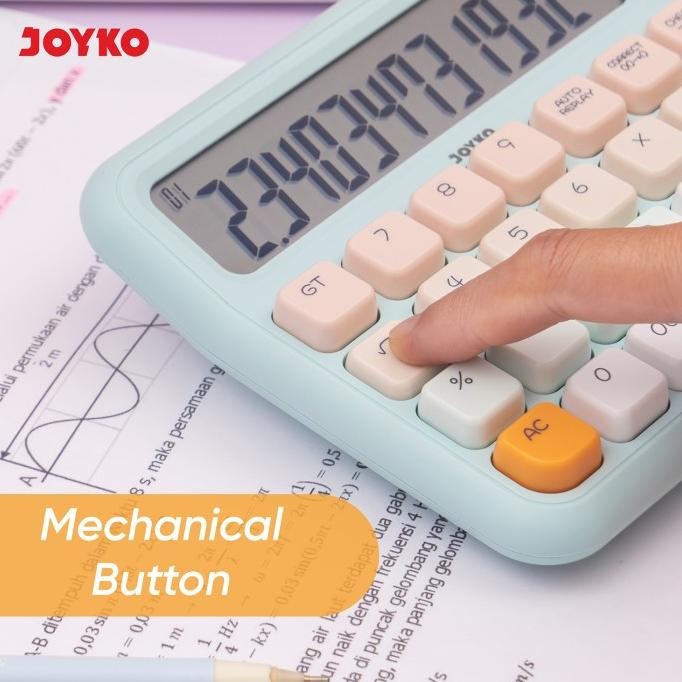 

FUZ-611 Calculator Kalkulator Joyko CC-63ACO 12 Digits Check & Correct Original