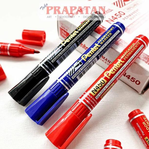 

( SEKOLAH / LUKIS ) PROMO PENTEL PERMANENT MARKER N450 | SPIDOL PERMANEN (SENI / MENGGAMBAR / ART / KERAJINAN ) GOOD QUALITY