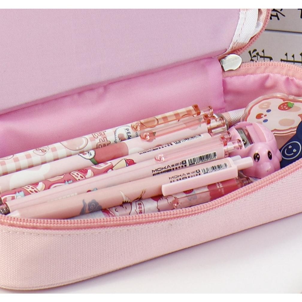 

Is75 Txs02A Korean Pen Pencil Case Classic Bike Large Kotak Tempat Pensil Mkt Is75