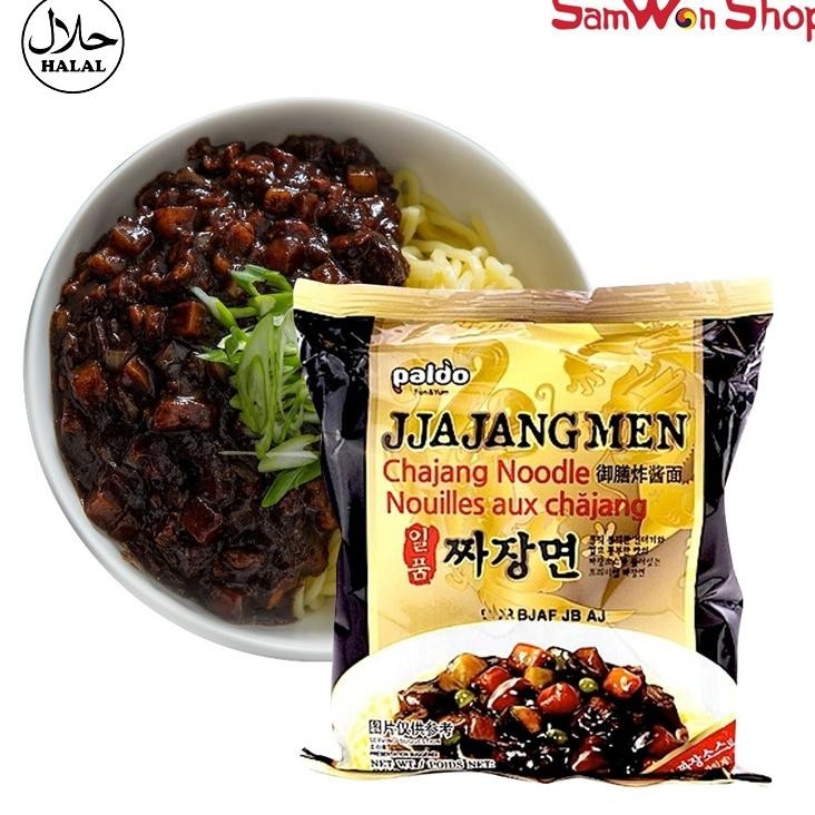 

Paldo Jjajangmyun 200 Gr Jjajangmen Korean Noodle Jjajangmyeon Mie N Korea