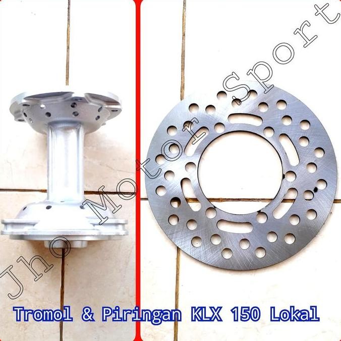 Tromol Dan Piringan Cakram Belakang Klx 150 Lokal