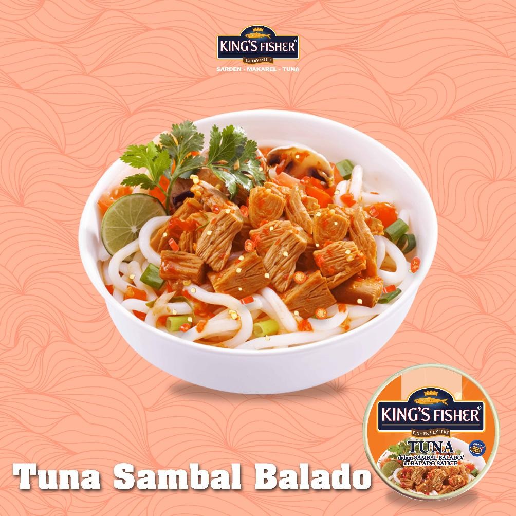 

Viral TERLARIS!! King's Fisher Tuna Sambal Balado Daging Tuna Makanan Kaleng 170 g Murah Berkualitas