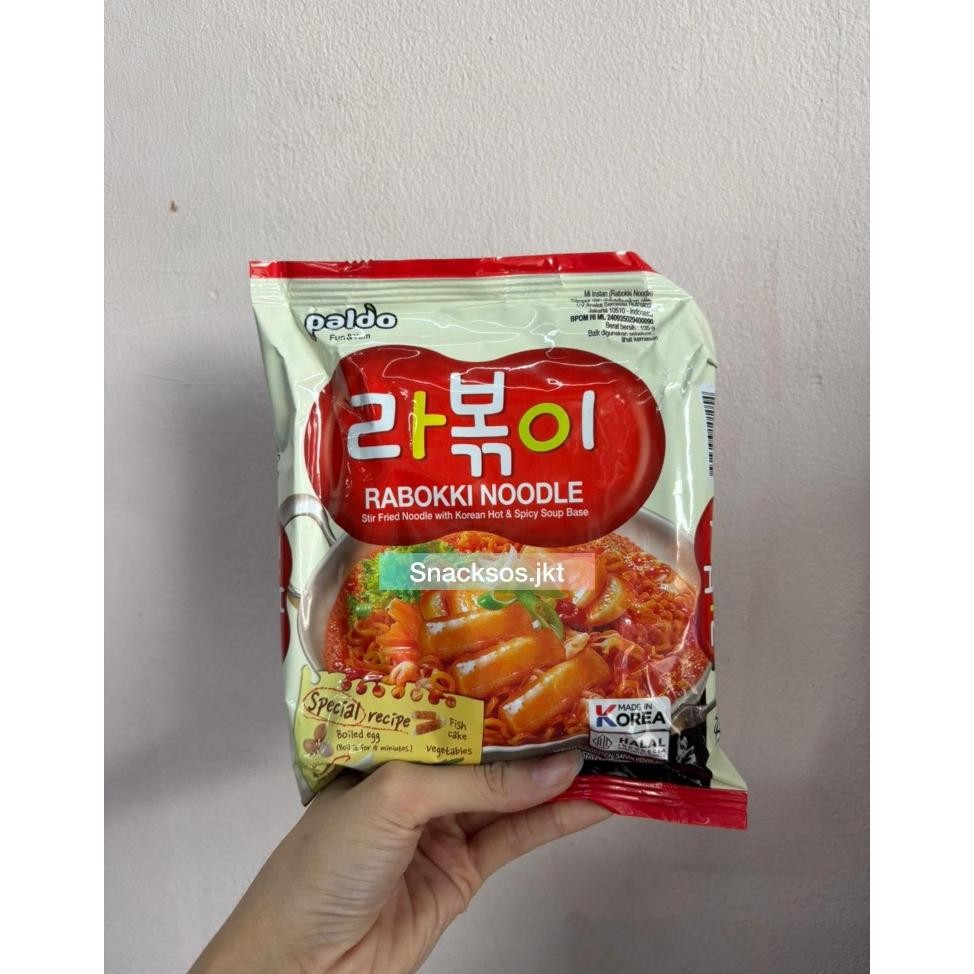 

Paldo Rabooki Noodle Ramen Korea Mie Nt