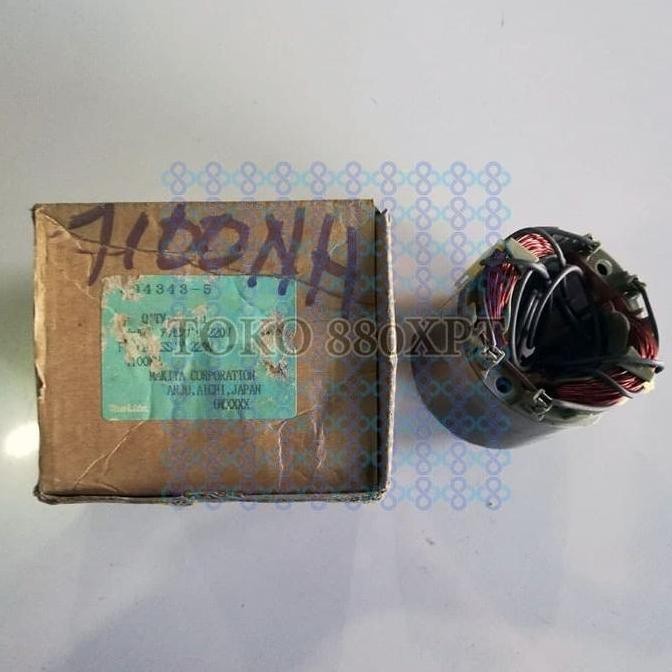 (:(:(:(] Stator Field Assembly Makita 4100 NH 4100NH Original 594343-5