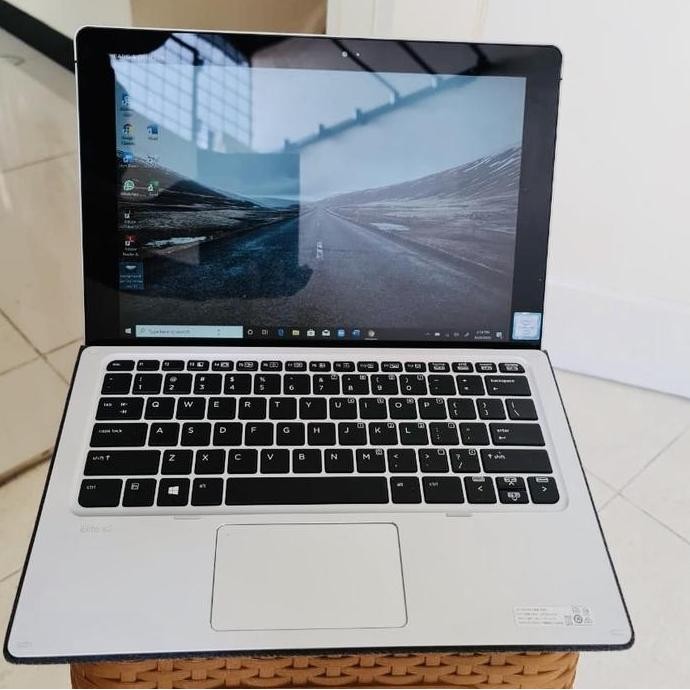 Laptop Hp Elite X2 Intel Core M5-6Y57 Fhd Keyboard Us Backlit Mulussss New Stok