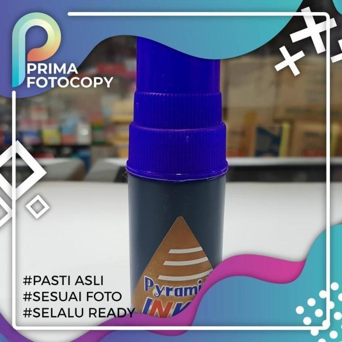 

[PRI] TINTA BAK STEMPEL STAMP PAD INK UNGU | PYRAMID INK 50CC | ORIGINAL