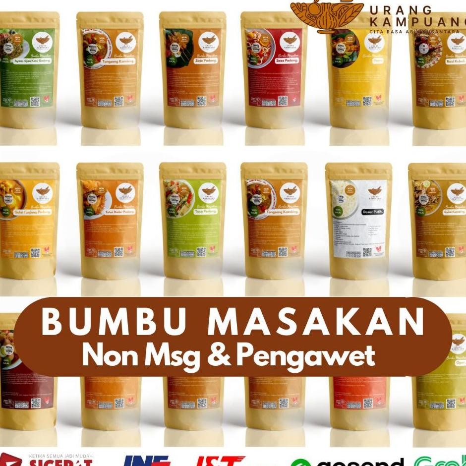 

Bumbu Masakan N Non Msg Pengawet Urang Kampuang Food