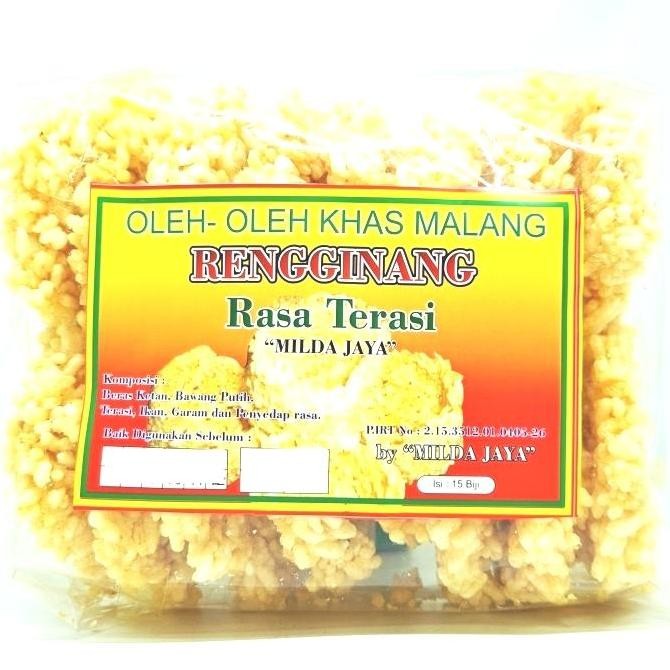 

$+$+$+$+] PUTRI TUNGGAL RENGGINANG TERASI ISI 15pcs | TRASI UDANG KRUPUK MATANG