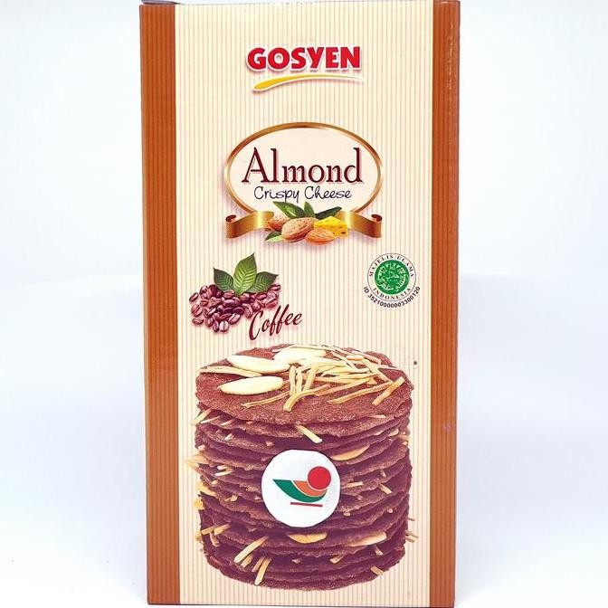 

langsung order saja] GOSYEN ALMOND CRISPY CHEESE COFFEE 130gr | OLEH KHAS ASLI SURABAYA