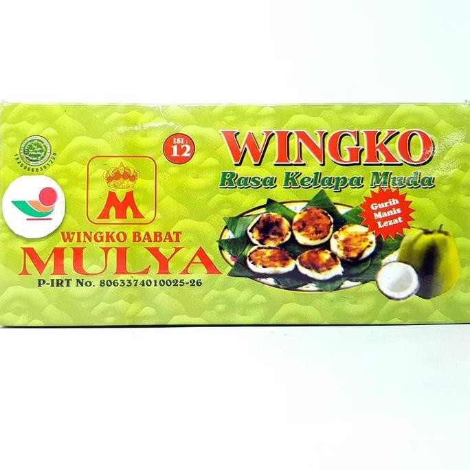 

>*>*>*>*] MULYA WINGKO BABAT RASA KELAPA MUDA ISI 12pcs | KUE OLEH KHAS SEMARANG