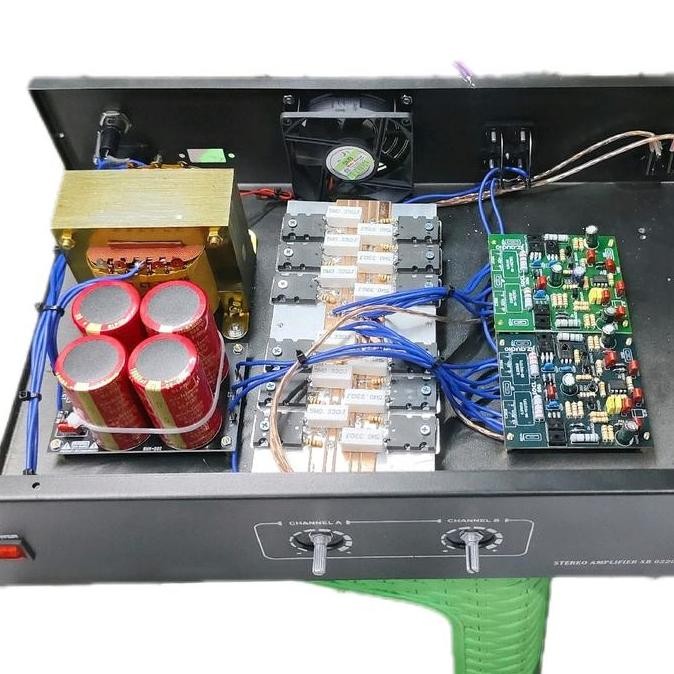 AMPLIFIER RUMAH POWER RAKITAN 10A CT 42/45 DRIVER 400WATT STEREO UNTUK AUDIO DALAM RUANGAN ORIGINAL 