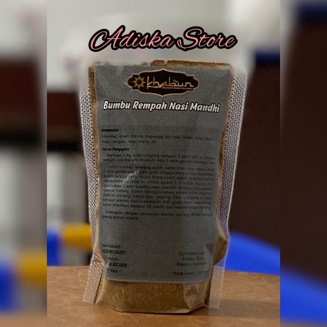 

JH8 Bumbu Nasi Mandhi / Mandi Khabun 100 gr