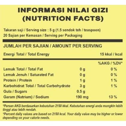 

JH8 Dospices [mini size] Healthy Dry Rub [Ayam Bawang Seasoning] Bumbu marinasi rendah kalori [55 gram] Rempah Natural Rendah gula Rendah lemak Alami