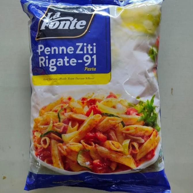 

(Expert) Makaroni LA FONTE Penne Ziti Rigate 91 UK 450 Gr