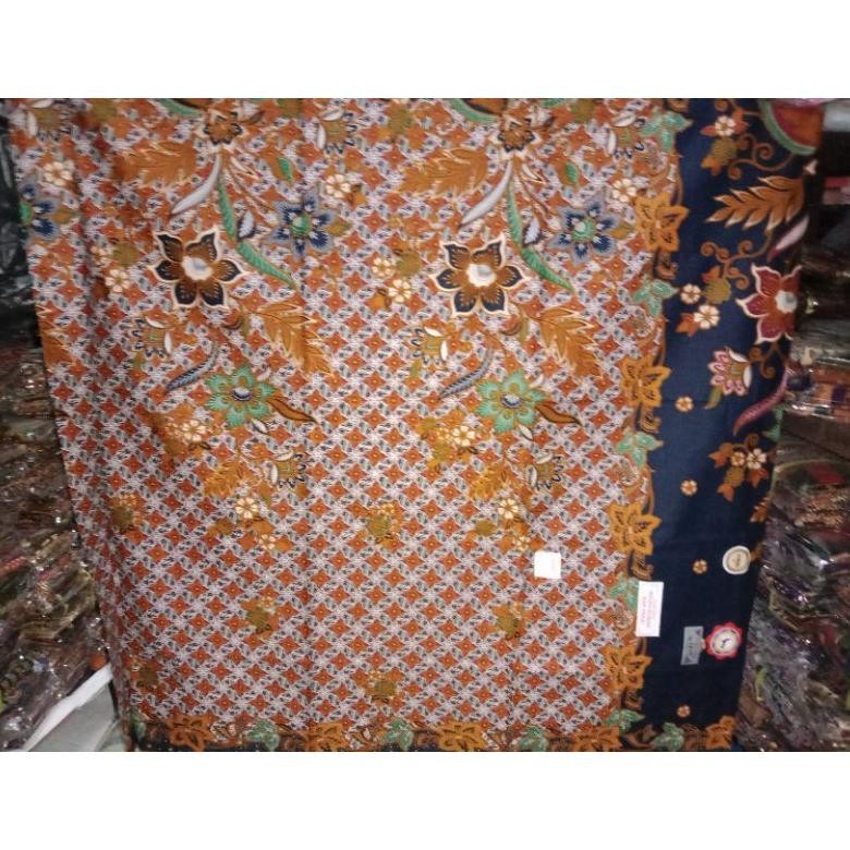 New Kain Sarung Batik Wanita Jumbo Sogan Soloan Sudah Dijahit Siap Pakai Cap Cent Jago Halus Promo