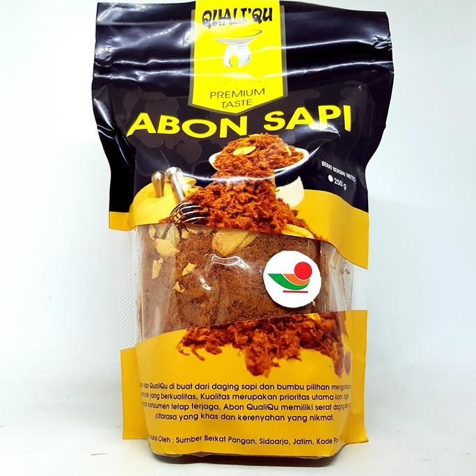 

'+'+'+'+] QUALI'QU ABON SAPI PCK 250gr | ASLI PREMIUM TASTE BEEF FLOSS SIDOARJO