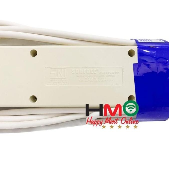 |Expert| Stop Kontak Listrik 5 Meter + 2 Lubang Colokan Listrik Sunfree-52