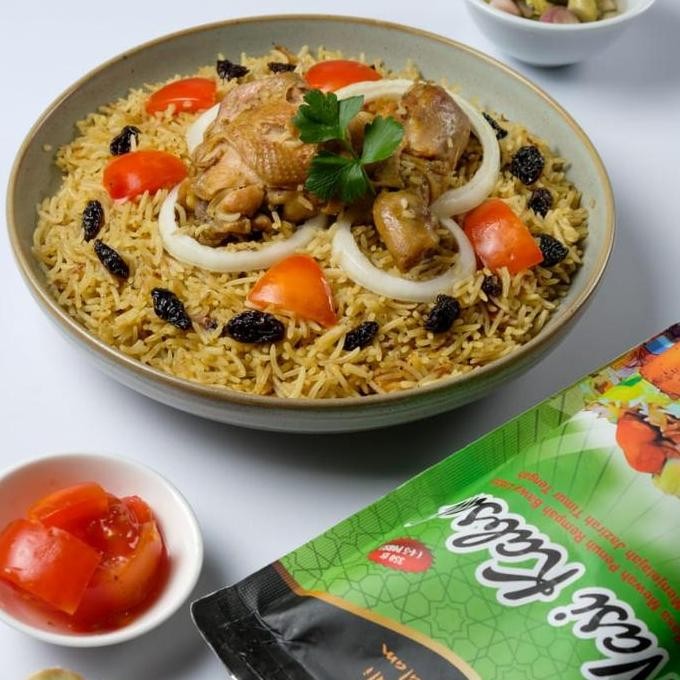 

JH8 NASI KEBULI INSTAN 350g BIRYANI KABSAH SYEKH ALAM BASMATI ARAB BRIYANI