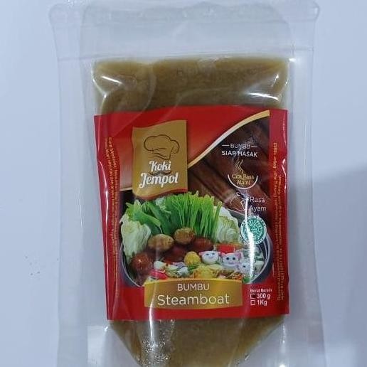 

JH8 Bumbu Steamboat koki Jempol 300gr (kemasan klip pouch)