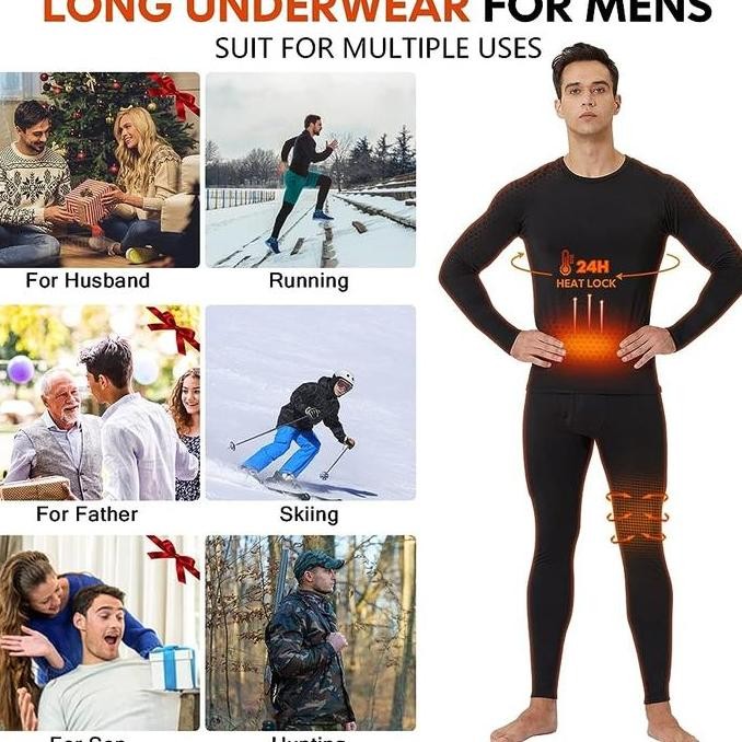Longjohn Soft Heattech Men Quality Co