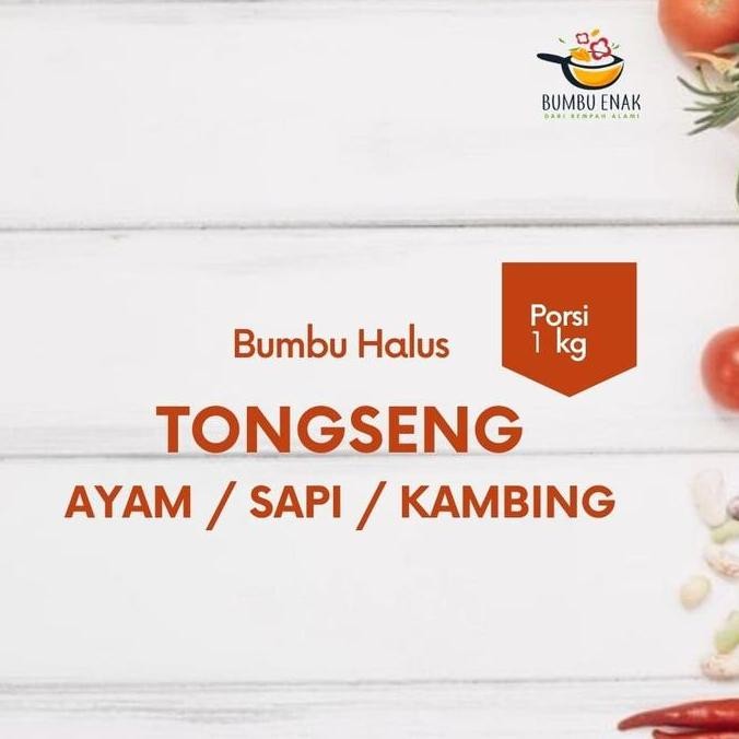 

JH8 Bumbu Halus Tongseng Ayam / Sapi / Kambing Porsi 1 kg | Fres & Praktis