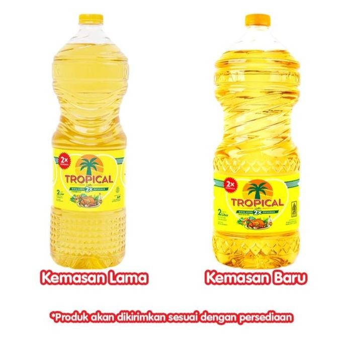 

JH8 minyak goreng tropical 2 liter botol