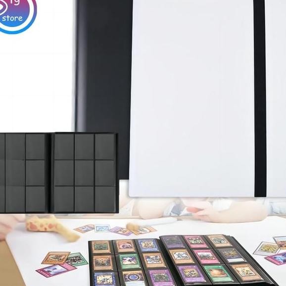 Koleksi Buku Photocard 360Pcs 9 Slot Buku Koleksi Kartu A4 Album Foto Card Album Kartu Album Koleksi