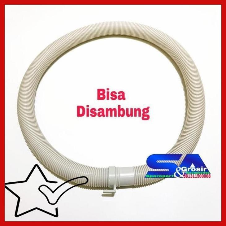[SAG] SELANG PEMBUANGAN MODEL SHARP-DRAIN MESIN CUCI MULTI UMUM/SAMBUNG