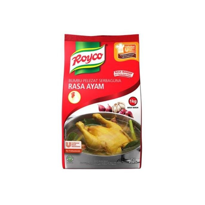 

JH8 ROYCO AYAM 1 KG BUMBU PELEZAT SERBAGUNA KALDU CHICKEN POWDER