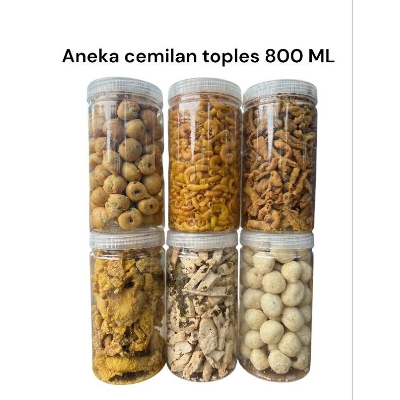 

GF21 rwet-23 ANEKA CEMILAN TOPLES 800ML KERIPIK USUS/BASRENG/SOESCOKLAT DLL Sale Sale