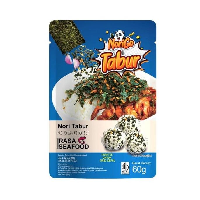 

JH8 Nori Tabur Rumput Laut Panggang / NoriGO Tabur / norigo