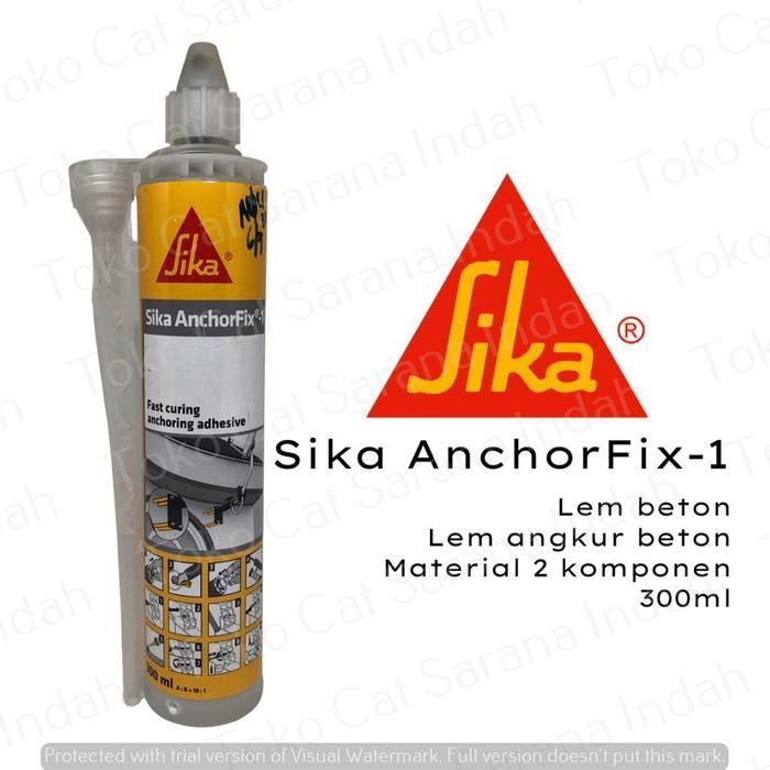 Sika Anchorfix 1 Lem Angkur Lem Beton Kimia Angkur Lem Angkur Beton Chemical Angkur Perekat Angkur S