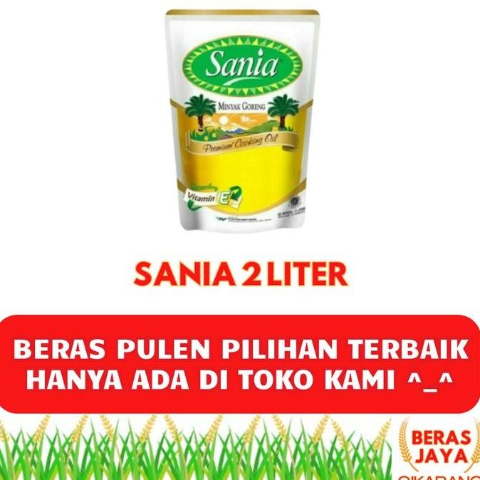 

JH8 (TERLARIS) PROMOO MINYAK GORENG SANIA 2 LITER BERAS JAYA CIKARANG BISA COD