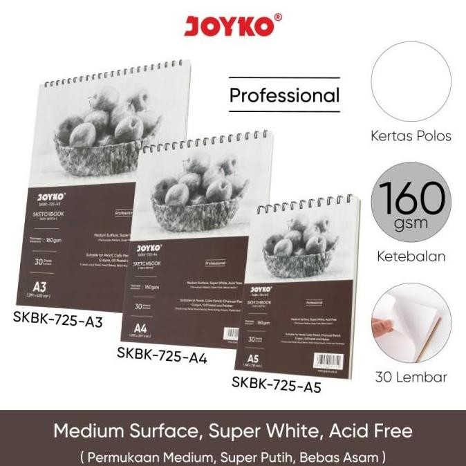 

Sale Buku Sketsa Gambar A4 Joyko Skbk-725 Sketch Book