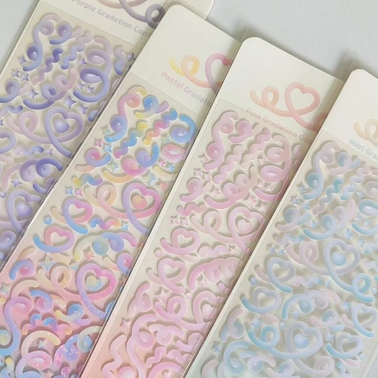 

1Pcs New Cute Kawaii Deco Stickers Korean Stickers Photocard Decor Kpop Decorative Toploader Scrapbooking Stickers Y 2K Samll