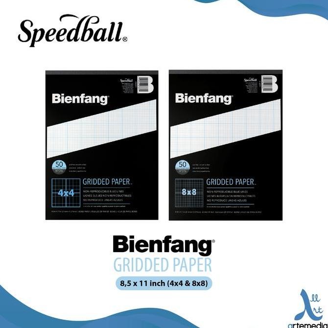 

Sale Kertas Gambar Speedball Bienfang 8,5X11 Inch Grid Paper Pad