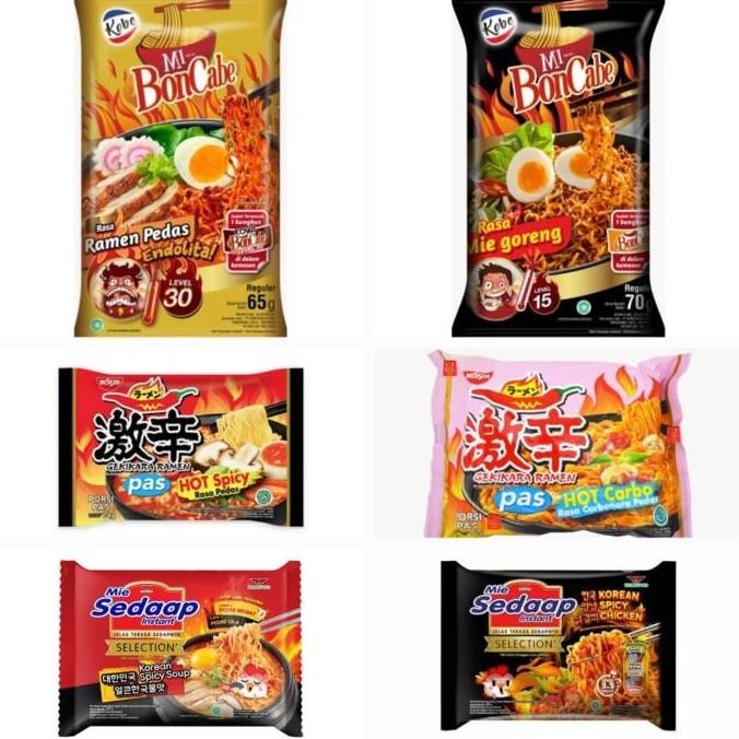 

(Expert) paket mie pedas 6 pcs