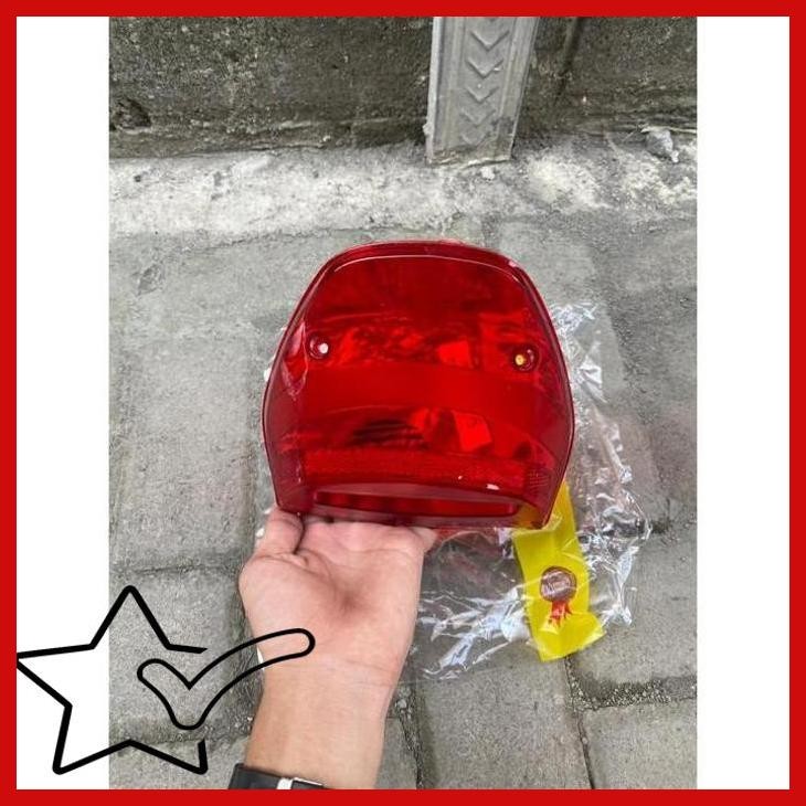 [ASS] MIKA STOP MIKA LAMPU BELAKANG COVER STOPAN MEGAPRO 2006 KEH PRIMUS WIN ASLI MOTOR SPAREPART CA