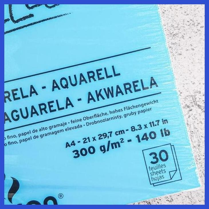 

( SEKOLAH / LUKIS ) COD CANSON XL AQUARELLE A4 (WATERCOLOUR PAD) (SENI / MENGGAMBAR / ART / KERAJINAN ) GOOD QUALITY