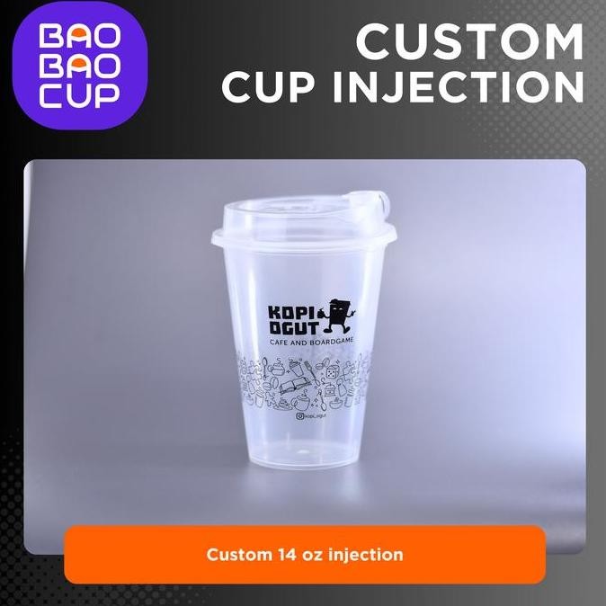 Sablon Cup PP Injection 14 oz Best Price