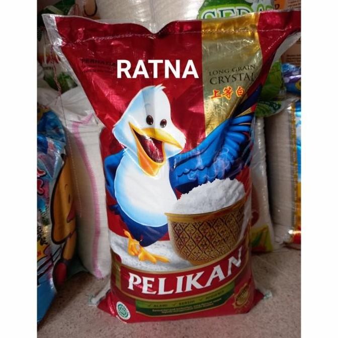 

(Expert) BERAS PELIKAN 25 kg 25kg KRISTAL KEPALA SUPER PREMIUM PUNEL