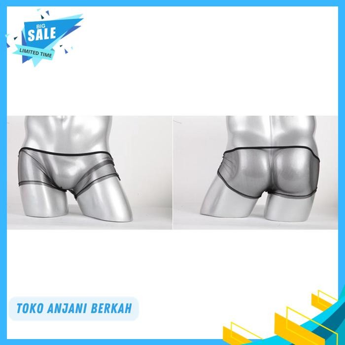 TRANSPARENT MEN BOXER CELANA DALAM BOXER PRIA BLACK CK / TRANSPARENT MEN BOXER CELANA DALAM BOXER PR