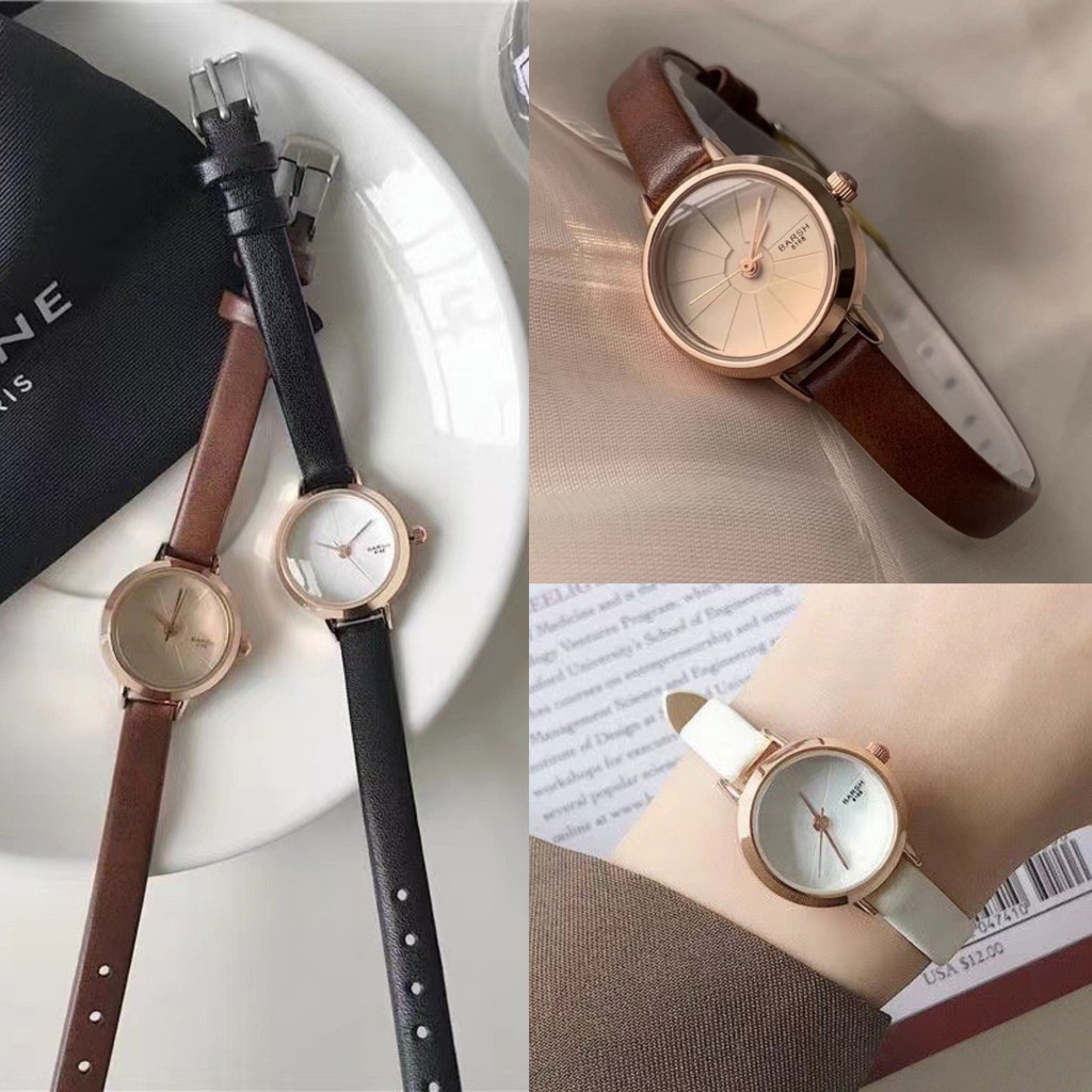 Jam Tangan Barsch Jam Tangan Bulat Wanita Jam Tangan Kulit Jam Kulit Jam Tangan Import Jam Tangan An